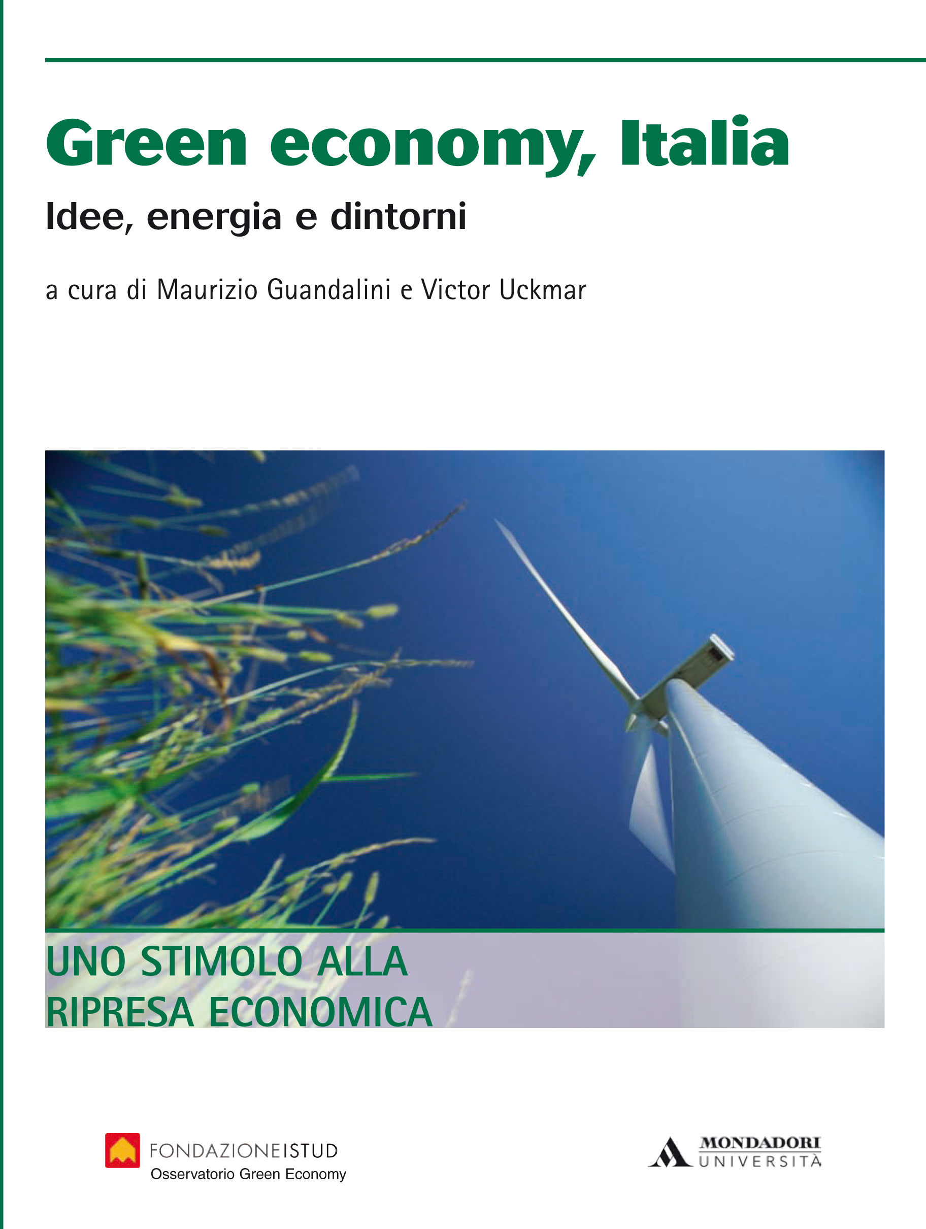 Libro Green Economy Idee Energia E Dintorni Istud